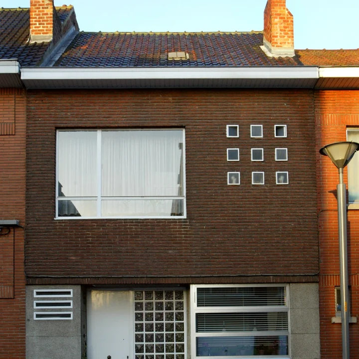 1960s terraced house: photo of the real house