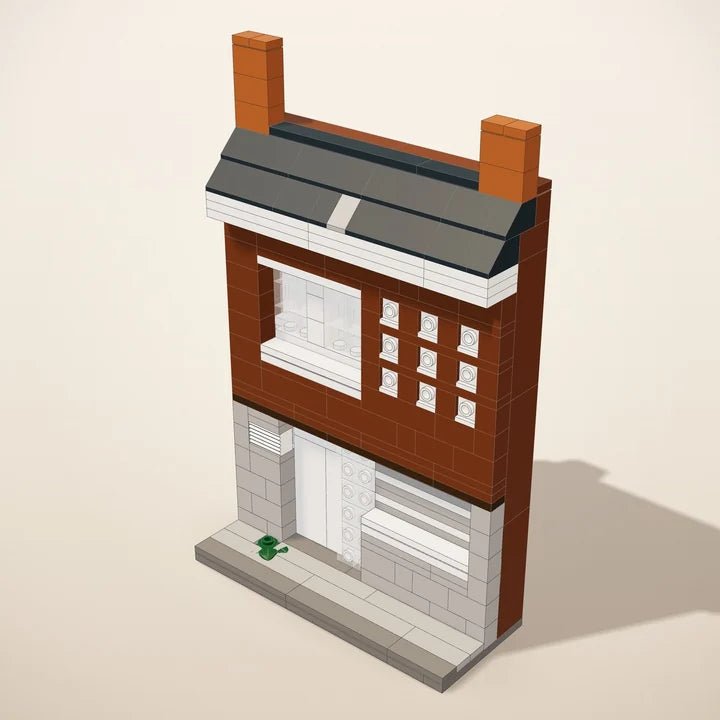 1960s terraced house: 3D design of the Mini kit