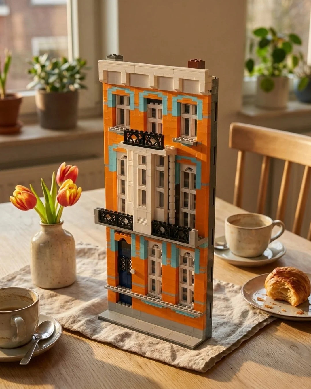 Orange townhouse: the Facade kit at home