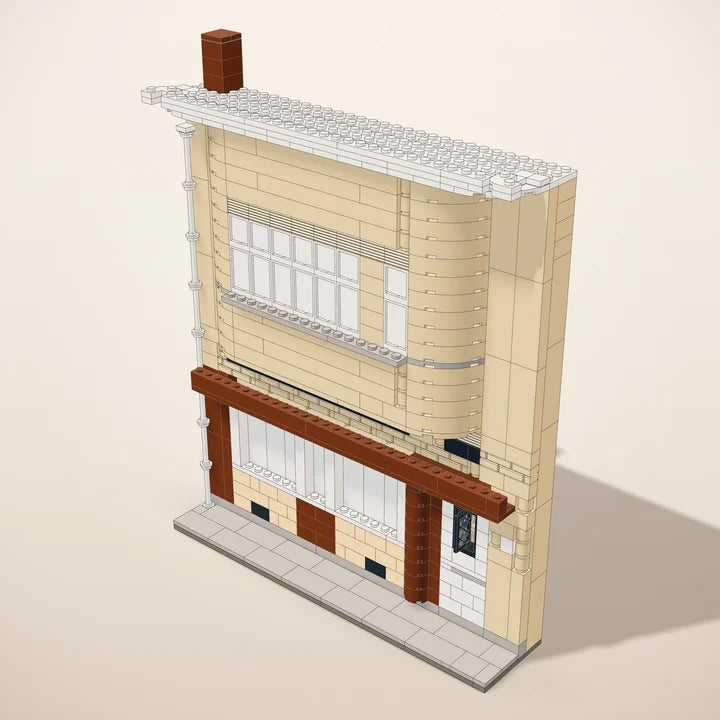 Art Deco house: 3D design of the Facade kit