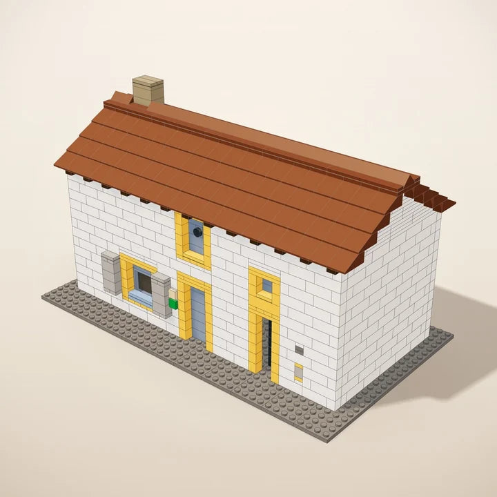 White farmhouse: 3D design of the Complete kit