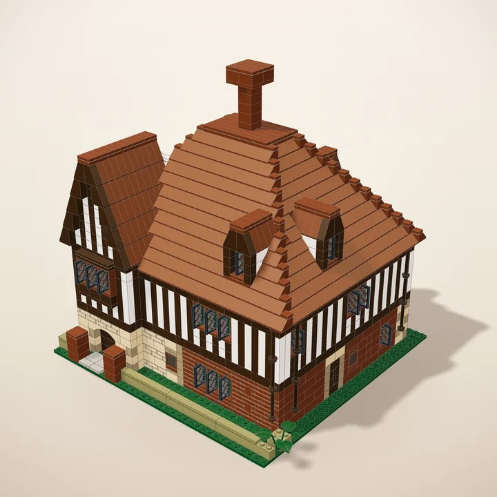 Cottage villa: 3D design of the Complete kit